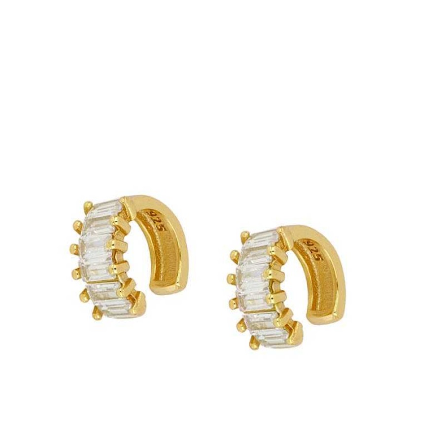 Joyas Plata Joyeria Luis Luna | Ear Cuff Olimpo Plata Dorada