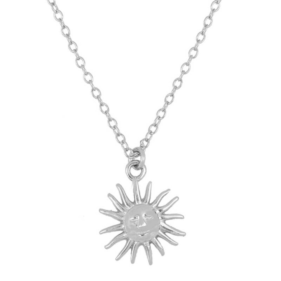 Joyas Plata Joyeria Luis Luna | Collar Sol Plata