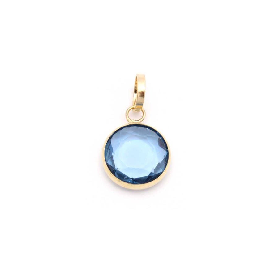 Joyas Oro 18K Joyeria Luis Luna | Colgante Amalia Blue Oro 18K