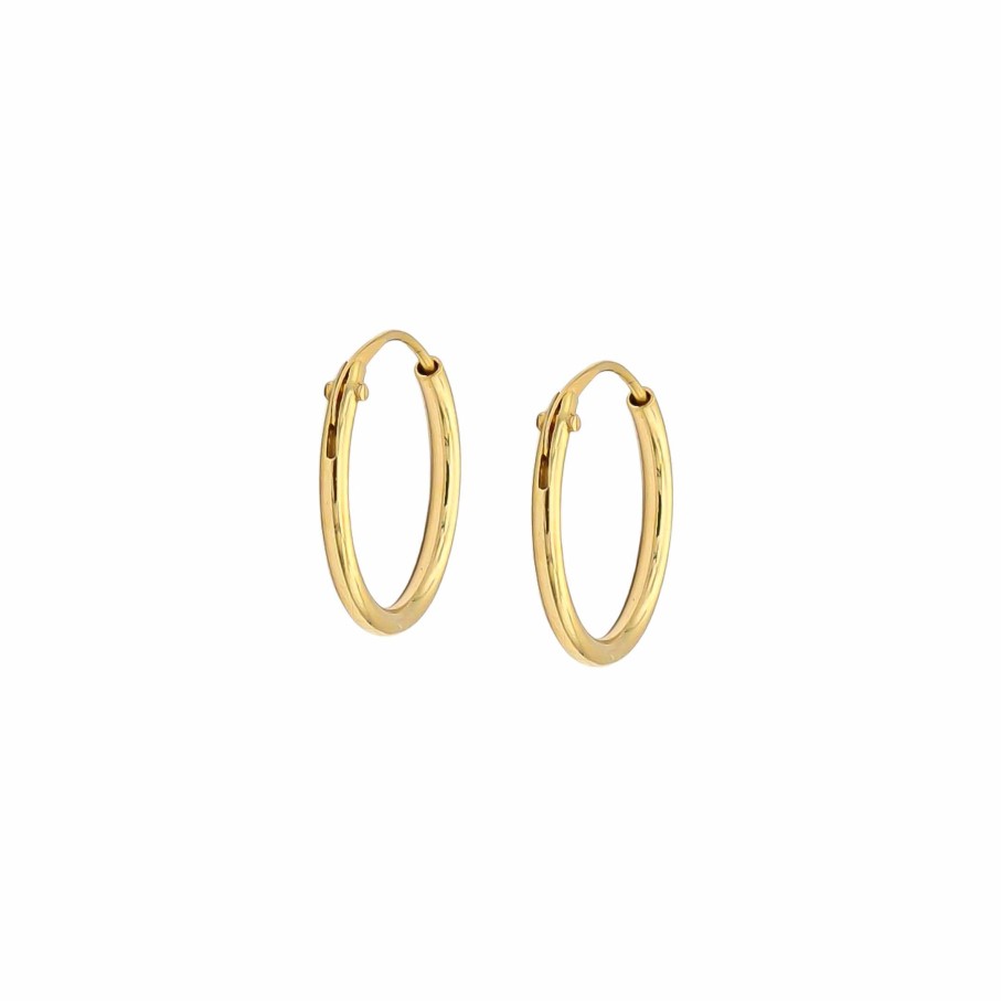 Joyas Oro 18K Joyeria Luis Luna | Aros Line Oro 18K