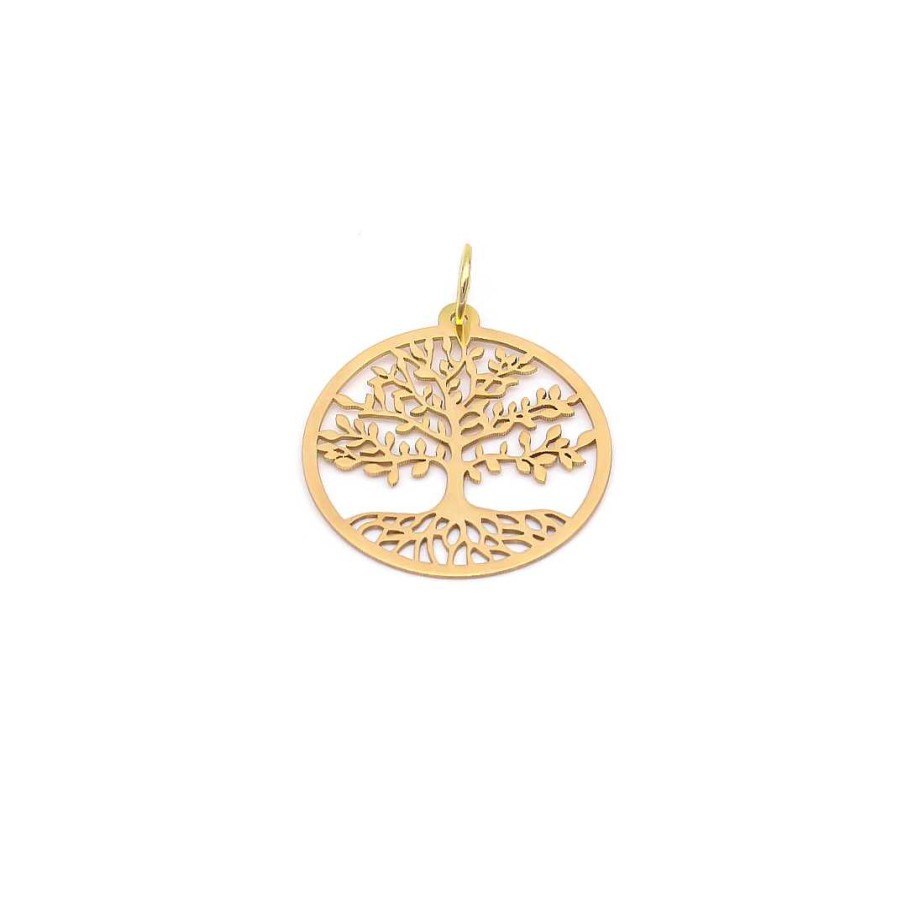 Joyas Oro 18K Joyeria Luis Luna | Colgante Rbol De La Vida Oro 18K