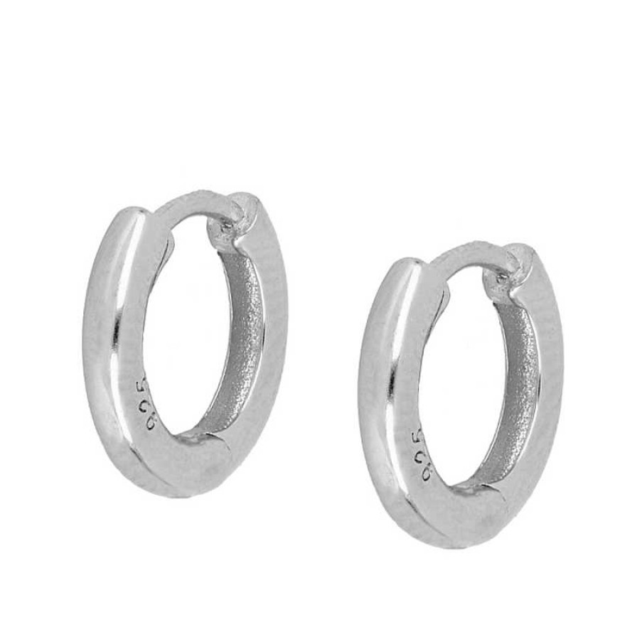 Joyas Plata Joyeria Luis Luna | Aros Laik 14Mm Plata