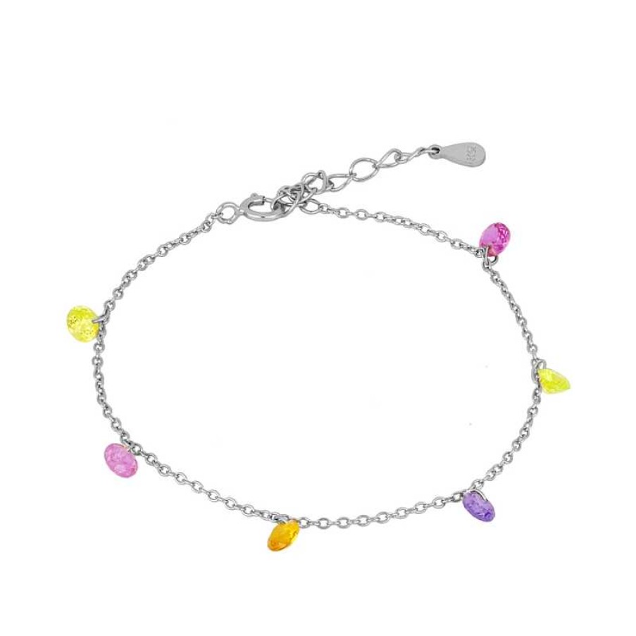 Joyas Plata Joyeria Luis Luna | Pulsera Colore Plata