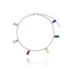 Joyas Plata Joyeria Luis Luna | Pulsera Eira Multicolor Plata