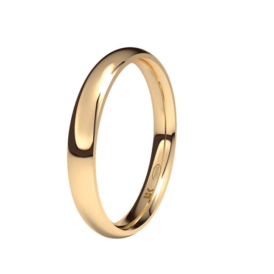 Boda Joyeria Luis Luna | Alianza Classic 3Mm Eleka Oro Rosa 18K