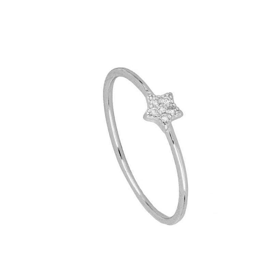 Joyas Plata Joyeria Luis Luna | Anillo Star Plata