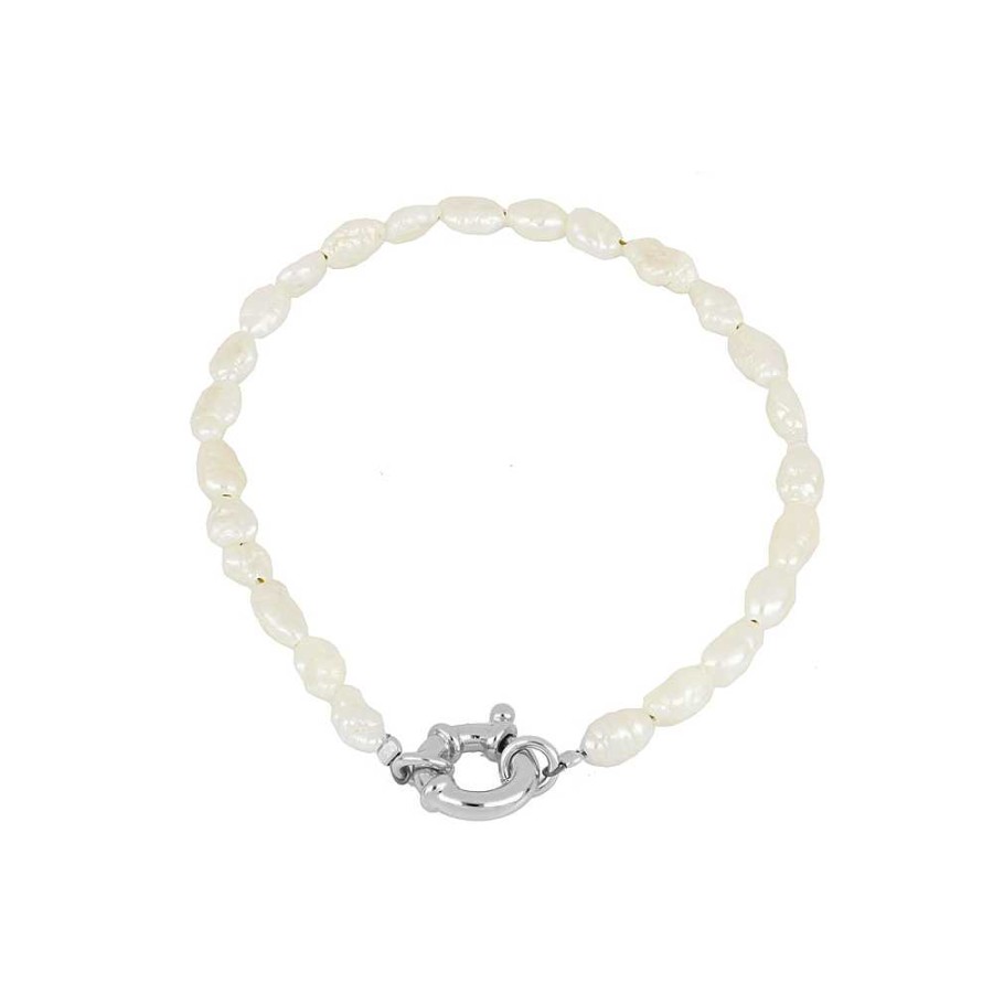 Joyas Plata Joyeria Luis Luna | Pulsera Anisa Keshy Plata