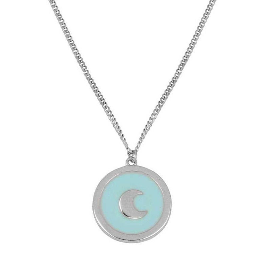 Joyas Plata Joyeria Luis Luna | Collar Moon Turquesa Plata