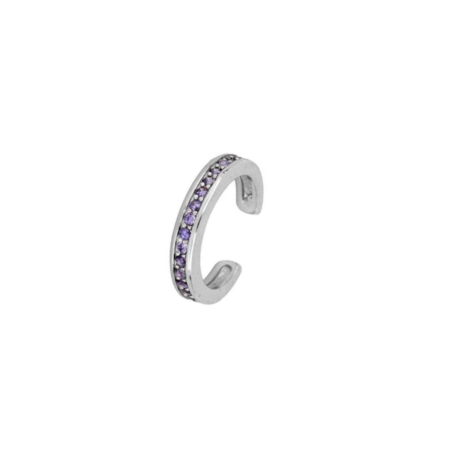 Joyas Plata Joyeria Luis Luna | Ear Cuff Idoia Lila Plata