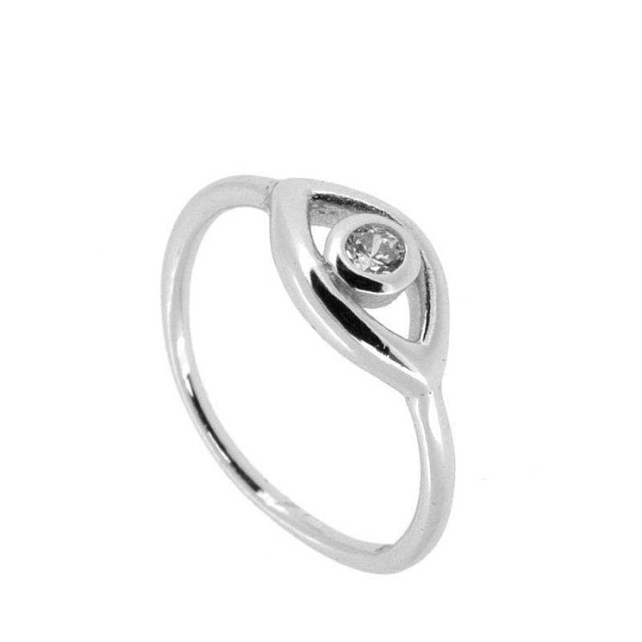 Joyas Plata Joyeria Luis Luna | Anillo Ojo Plata