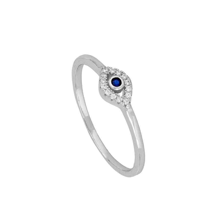 Joyas Plata Joyeria Luis Luna | Anillo Blue Eye Plata