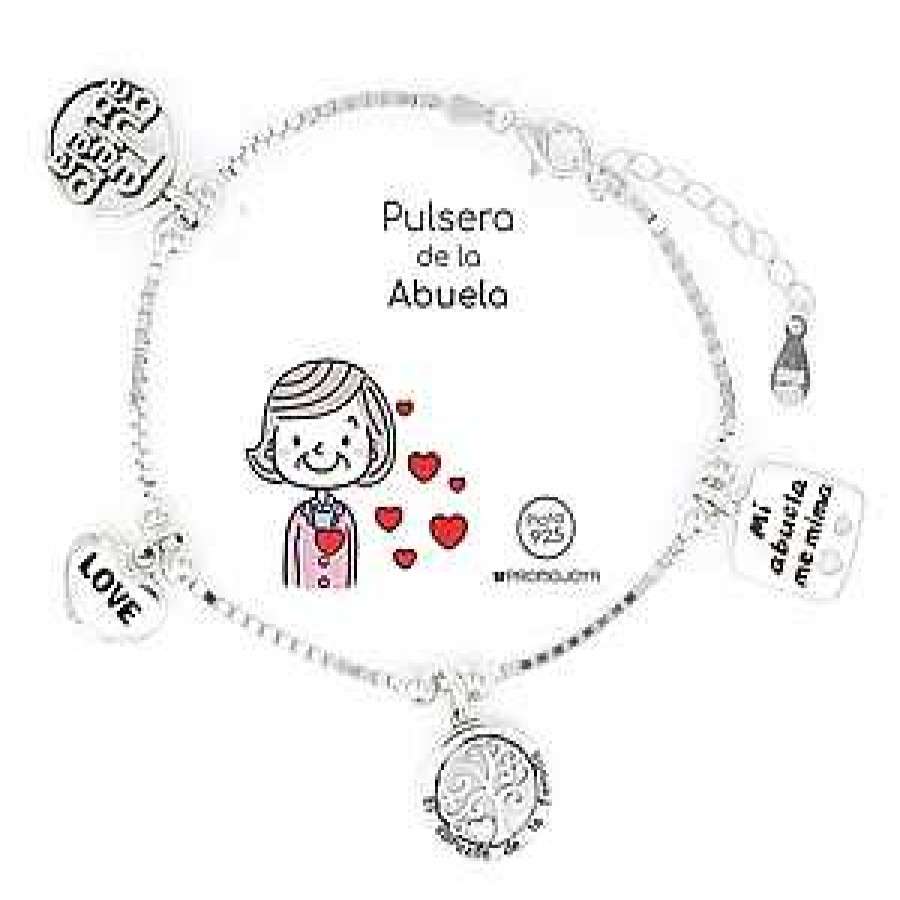 Joyas Plata Joyeria Luis Luna | Pulsera De La Abuela Plata