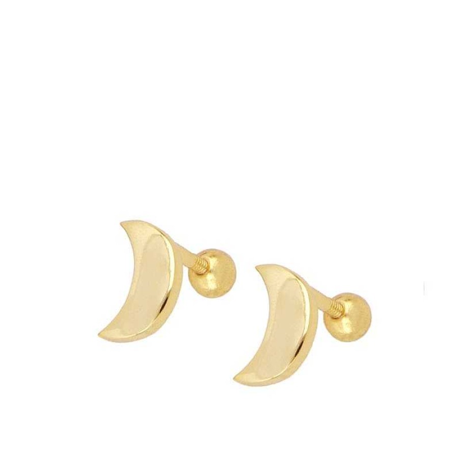 Joyas Plata Joyeria Luis Luna | Piercing Moon Plata Dorada