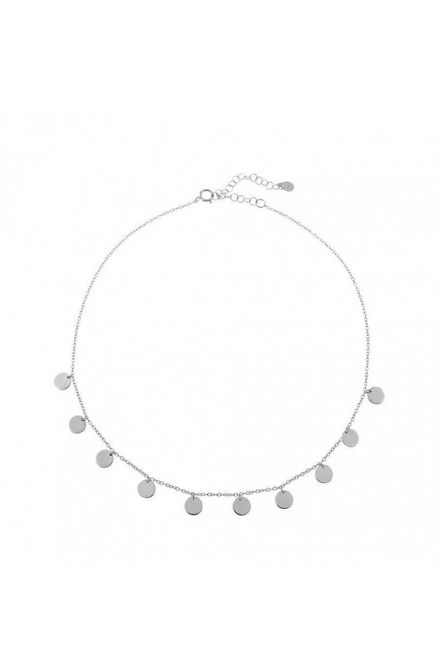 Joyas Plata Joyeria Luis Luna | Choker Medallitas Plata