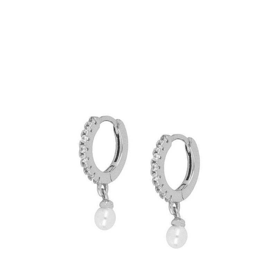 Joyas Plata Joyeria Luis Luna | Aros Pearl Plata