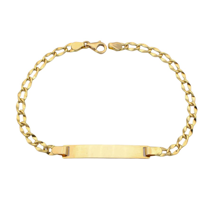 Joyas Oro 18K Joyeria Luis Luna | Pulsera Esclava Oro 18K