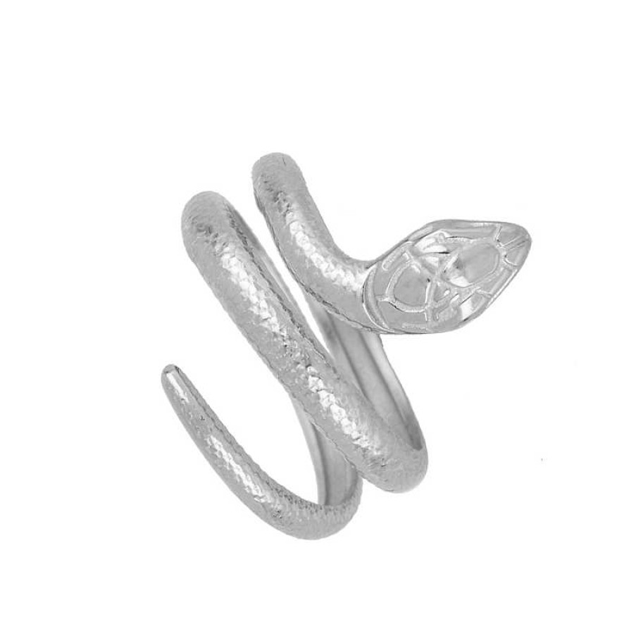 Joyas Plata Joyeria Luis Luna | Anillo Serpiente Plata