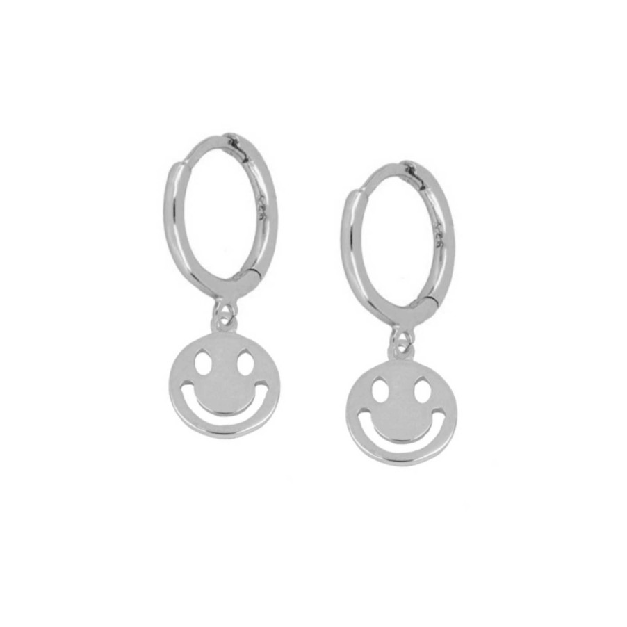 Joyas Plata Joyeria Luis Luna | Aros Smile Plata