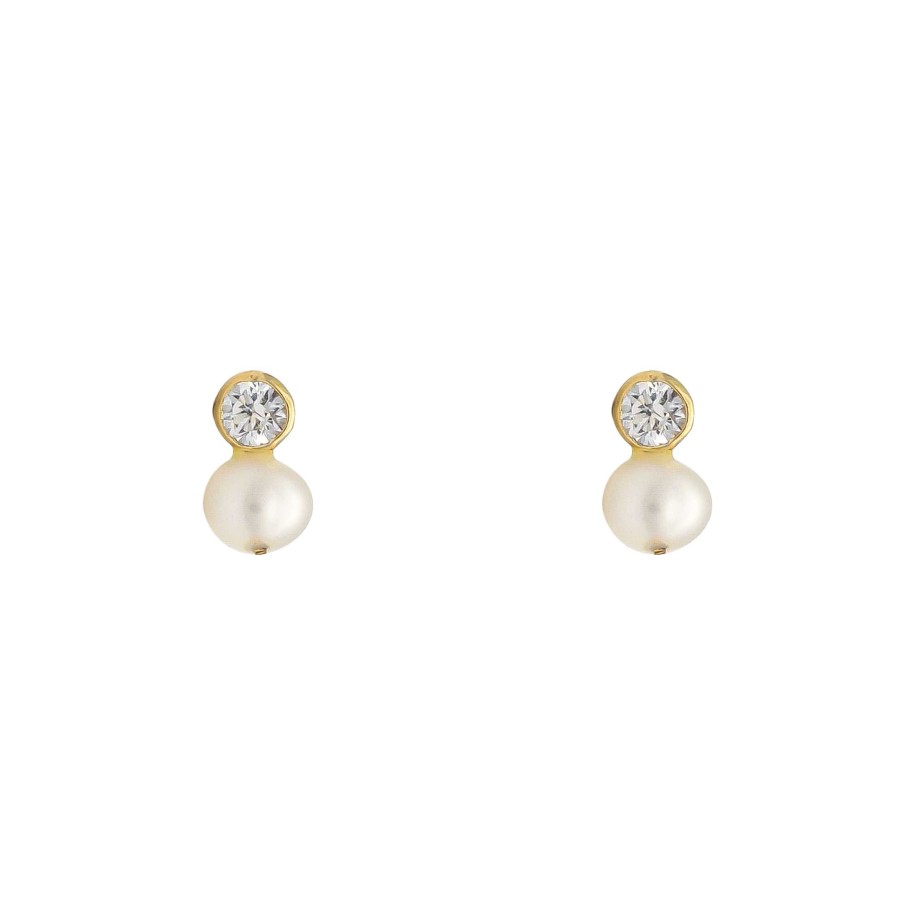 Joyas Oro 18K Joyeria Luis Luna | Pendientes T&Y Oro 18K