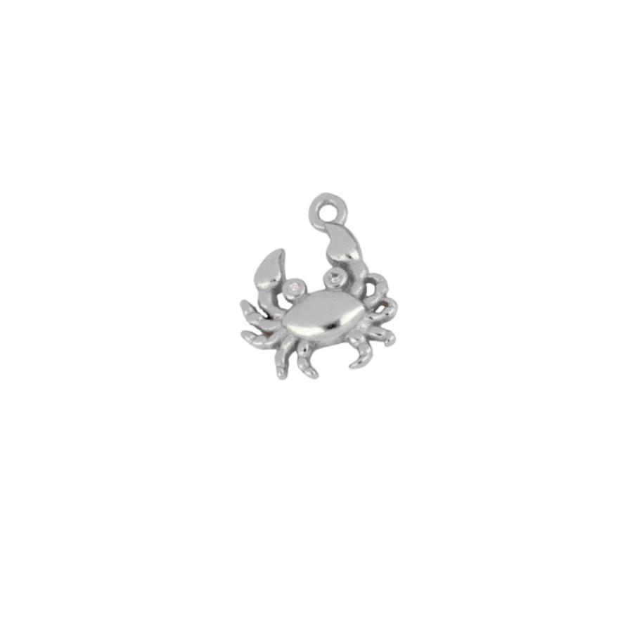 Joyas Plata Joyeria Luis Luna | Charm Cangrejo Plata