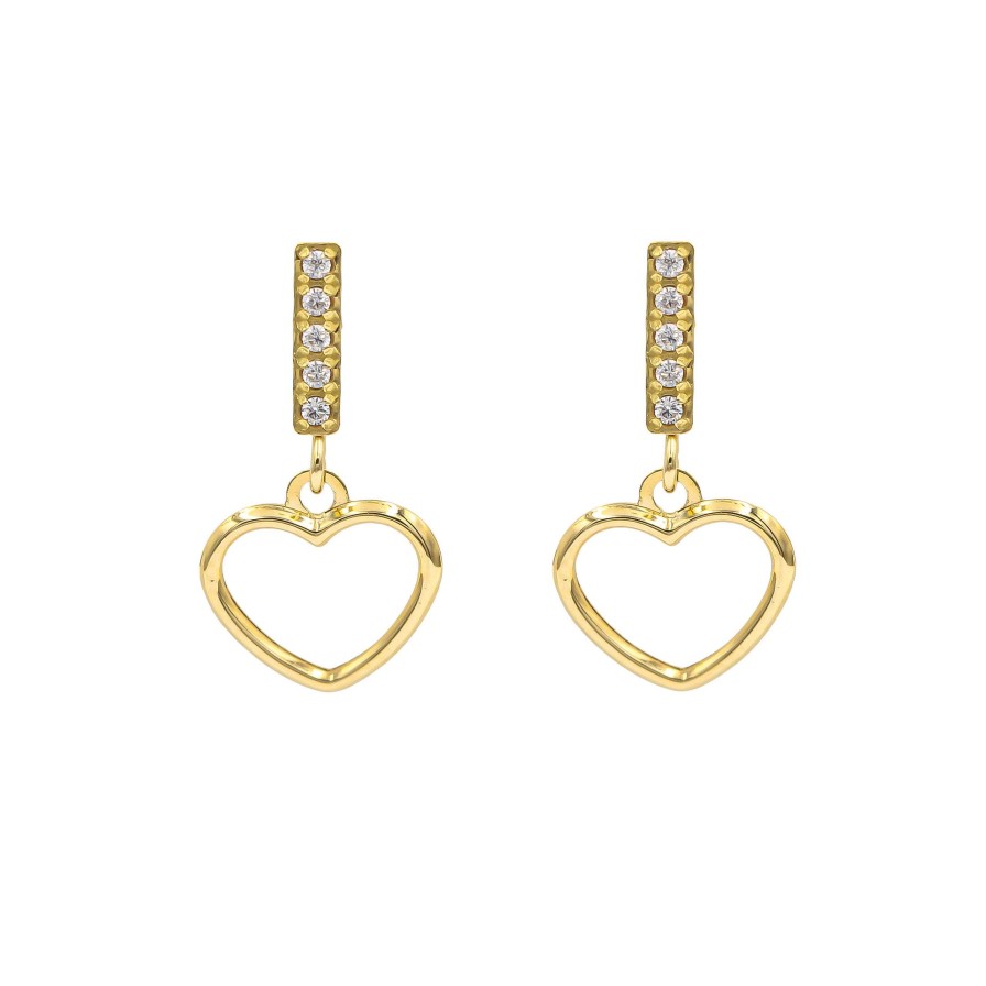 Joyas Oro 18K Joyeria Luis Luna | Pendientes Feel Oro 18K