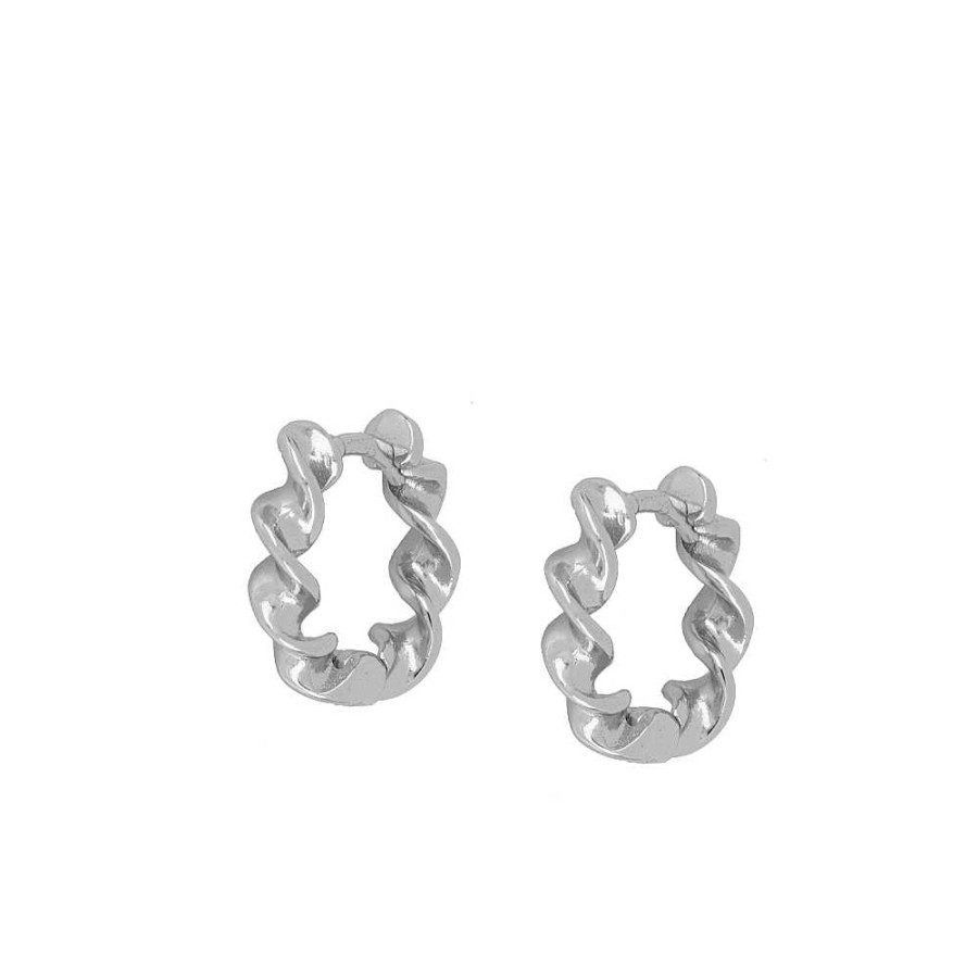 Joyas Plata Joyeria Luis Luna | Aros Curls Plata