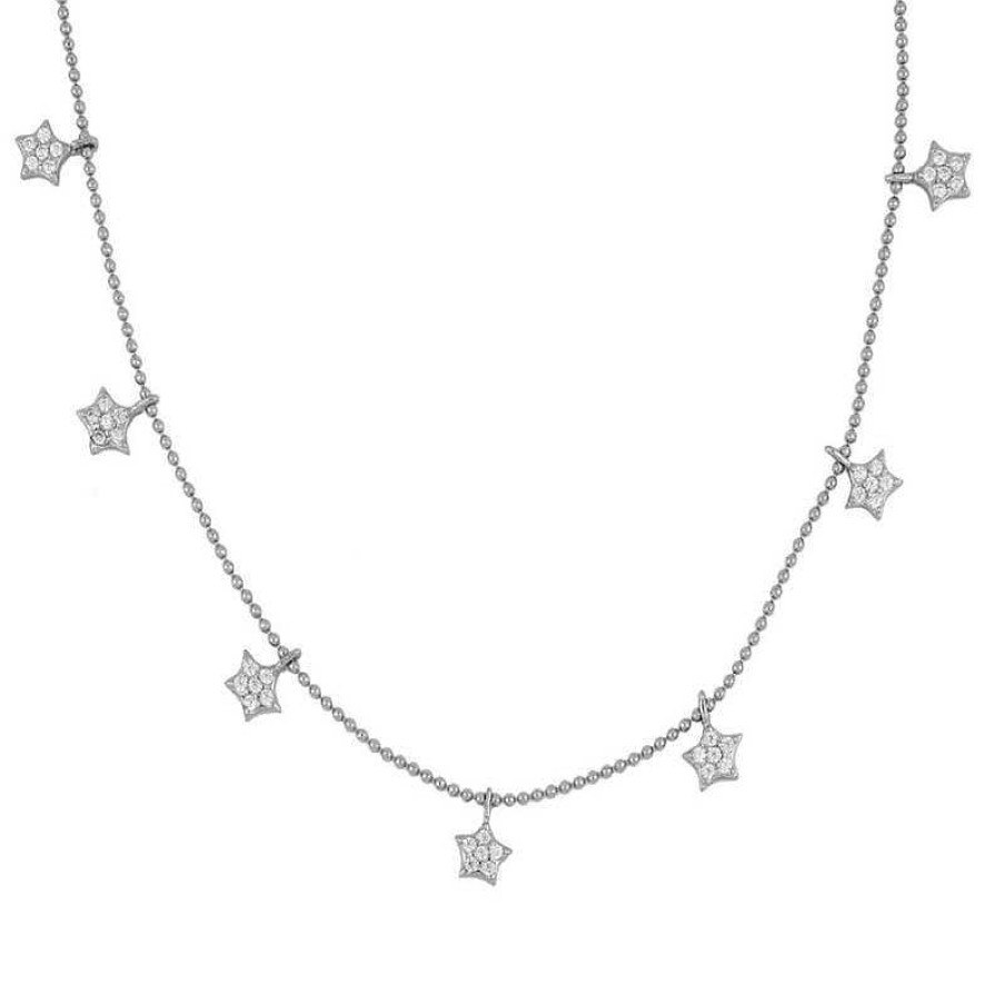 Joyas Plata Joyeria Luis Luna | Gargantilla Starmie Plata