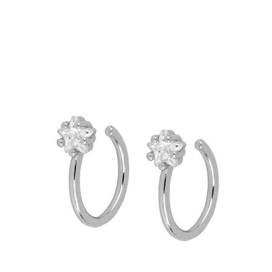 Joyas Plata Joyeria Luis Luna | Ear Cuff Estrella Plata