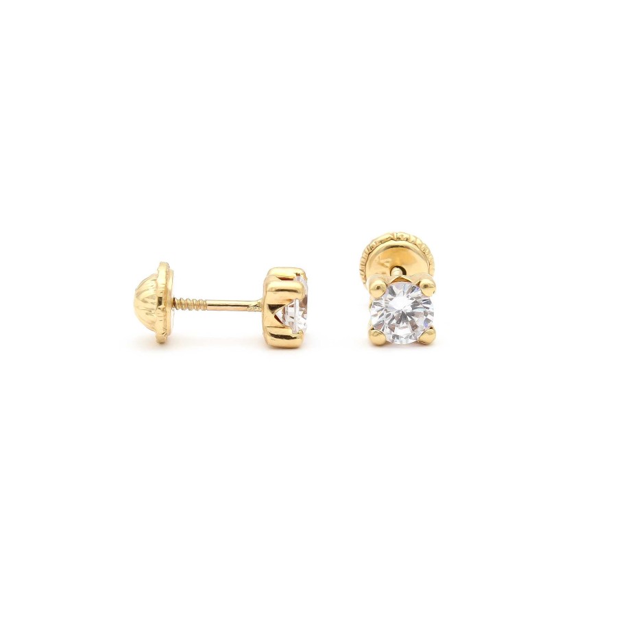 Joyas Oro 18K Joyeria Luis Luna | Pendientes Chloe Oro 18K