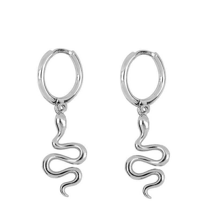 Joyas Plata Joyeria Luis Luna | Aros Snake Plata