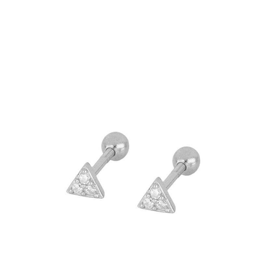 Joyas Plata Joyeria Luis Luna | Piercing Triangle Plata