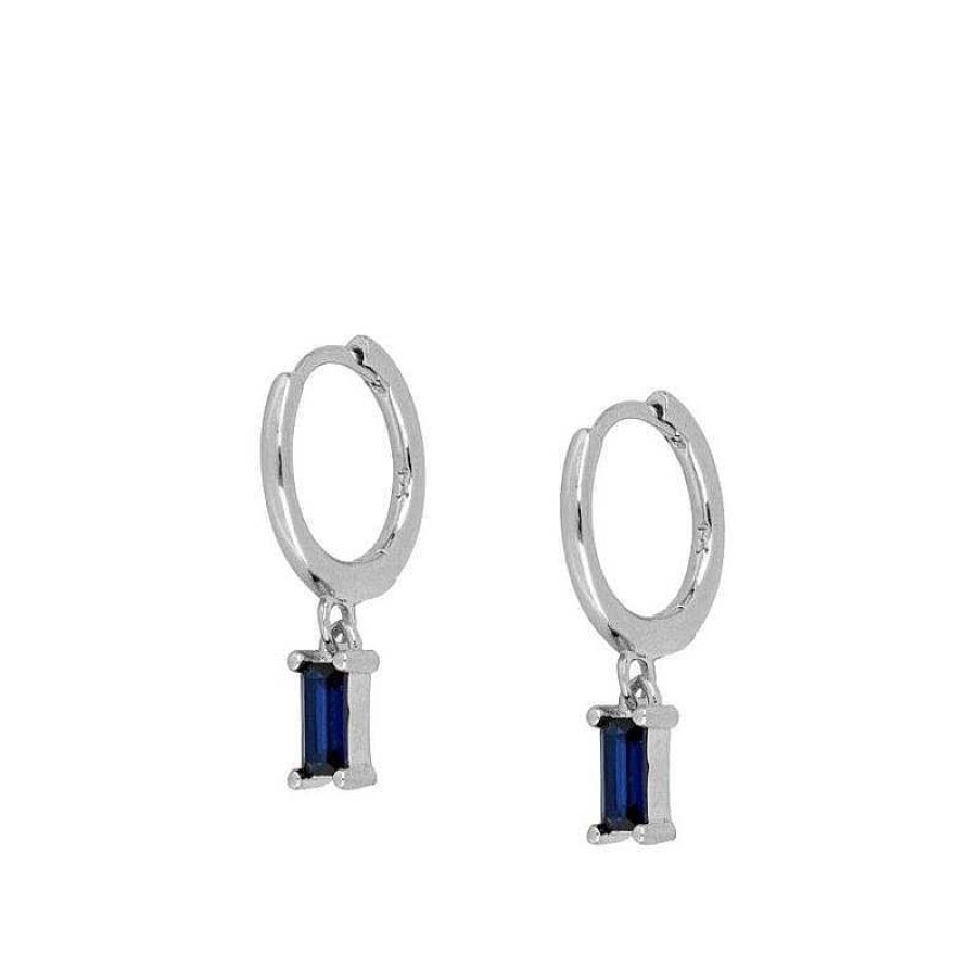 Joyas Plata Joyeria Luis Luna | Aros Praga Blue Plata