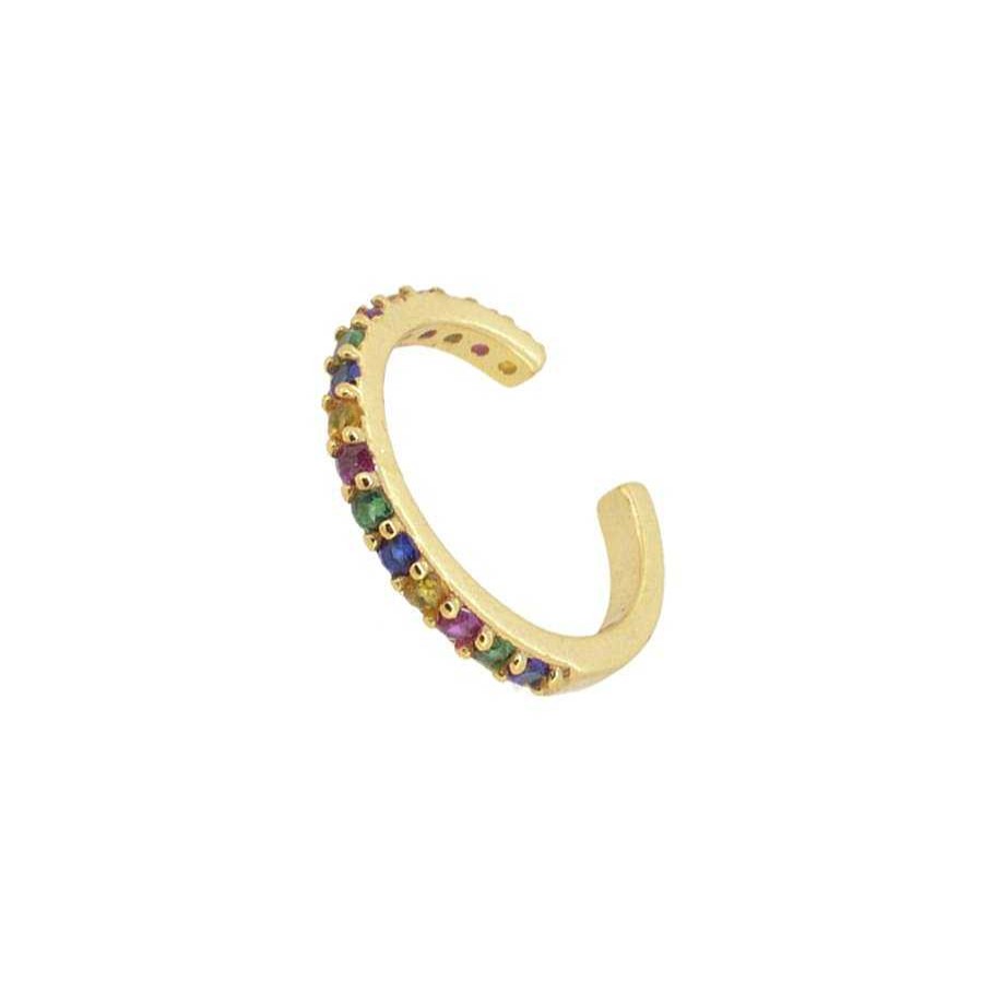 Joyas Plata Joyeria Luis Luna | Ear Cuff Cora Plata Dorada