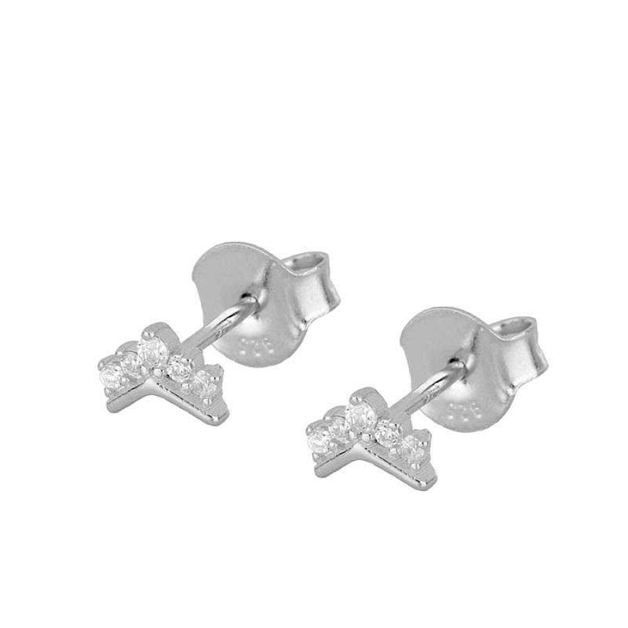 Joyas Plata Joyeria Luis Luna | Pendientes Mini Taylor Plata