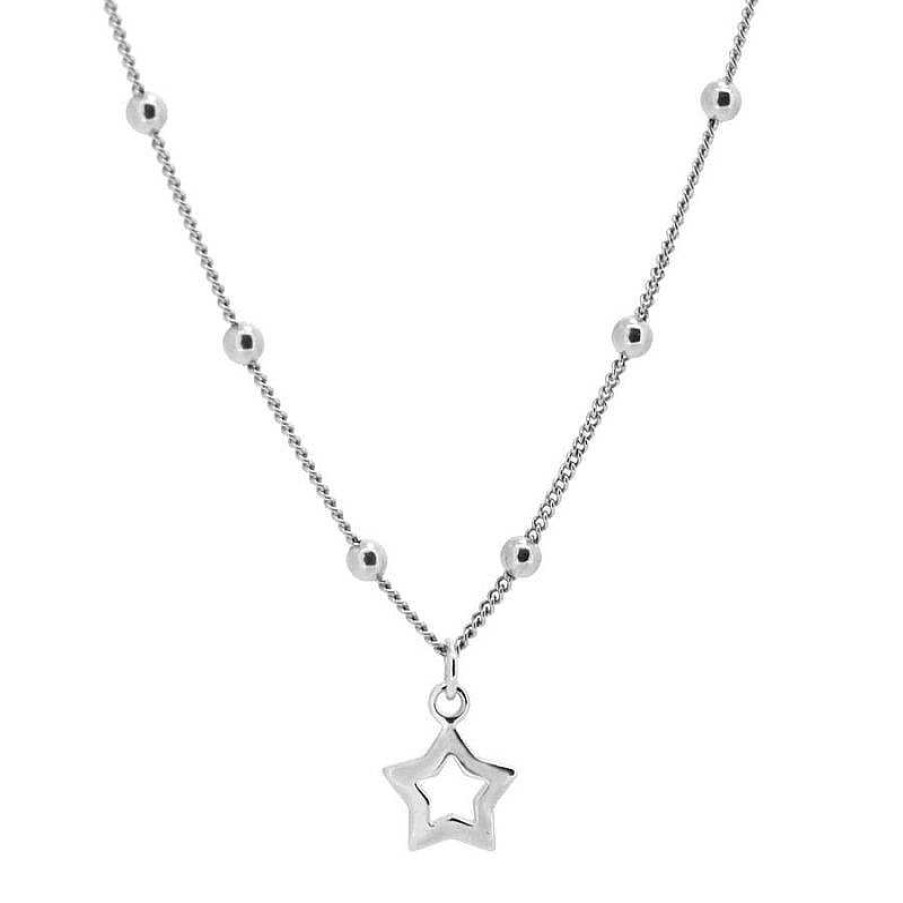 Joyas Plata Joyeria Luis Luna | Collar Little Star Bolas Plata