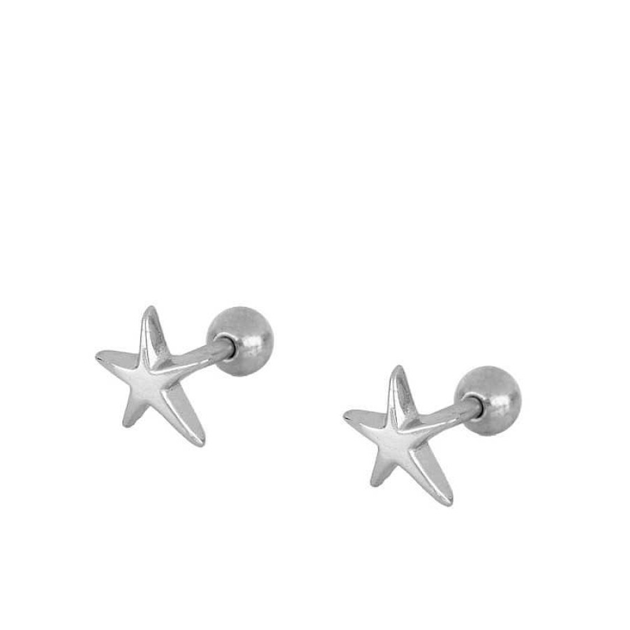 Joyas Plata Joyeria Luis Luna | Piercing Sea Star Plata