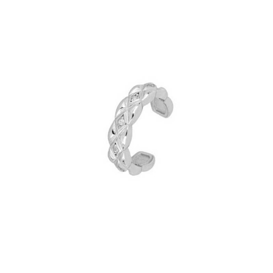 Joyas Plata Joyeria Luis Luna | Ear Cuff Heli Plata