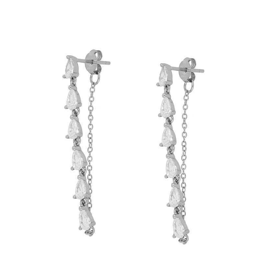 Joyas Plata Joyeria Luis Luna | Pendientes Velvet Plata