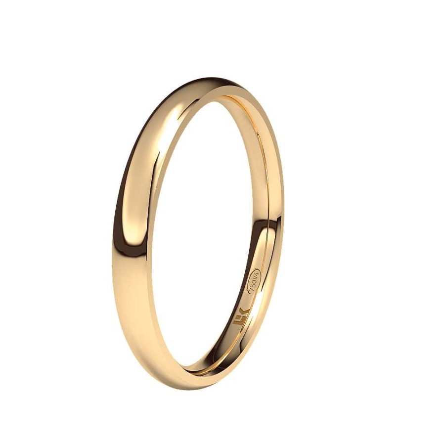 Boda Joyeria Luis Luna | Alianza Classic 2,5Mm Eleka Oro Rosa 18K