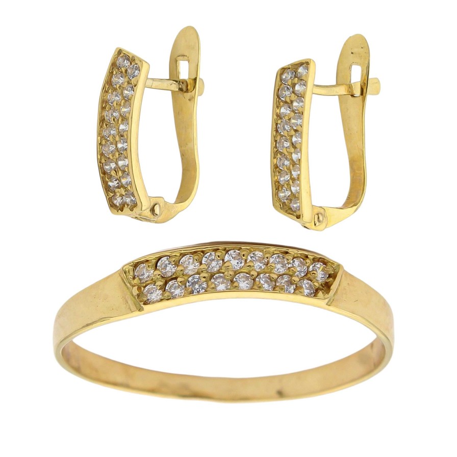 Joyas Oro 18K Joyeria Luis Luna | Juego Wave Oro 18K