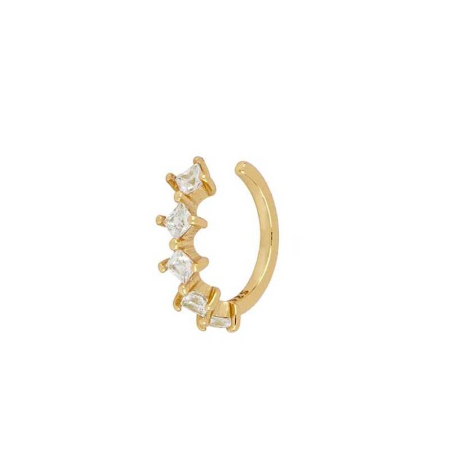 Joyas Plata Joyeria Luis Luna | Ear Cuff Isis Plata Dorada