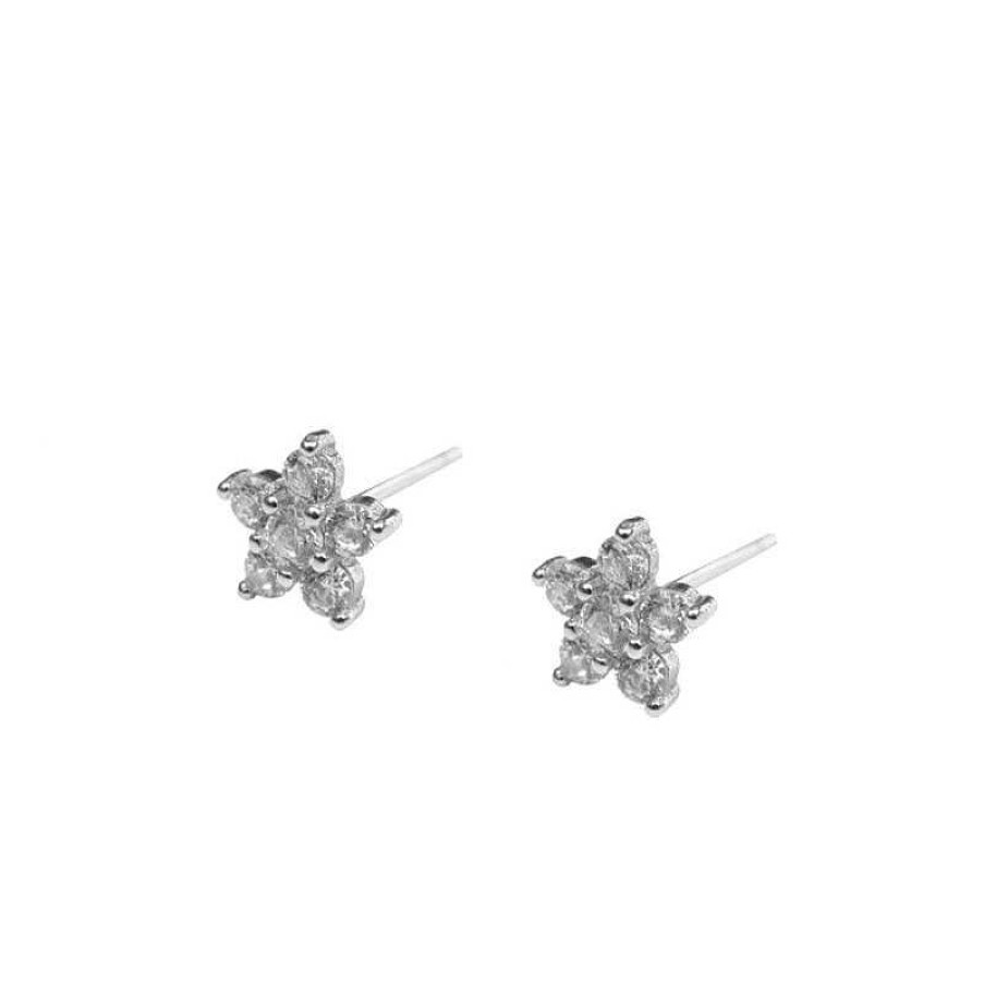 Joyas Plata Joyeria Luis Luna | Pendientes Estrella Polar Plata