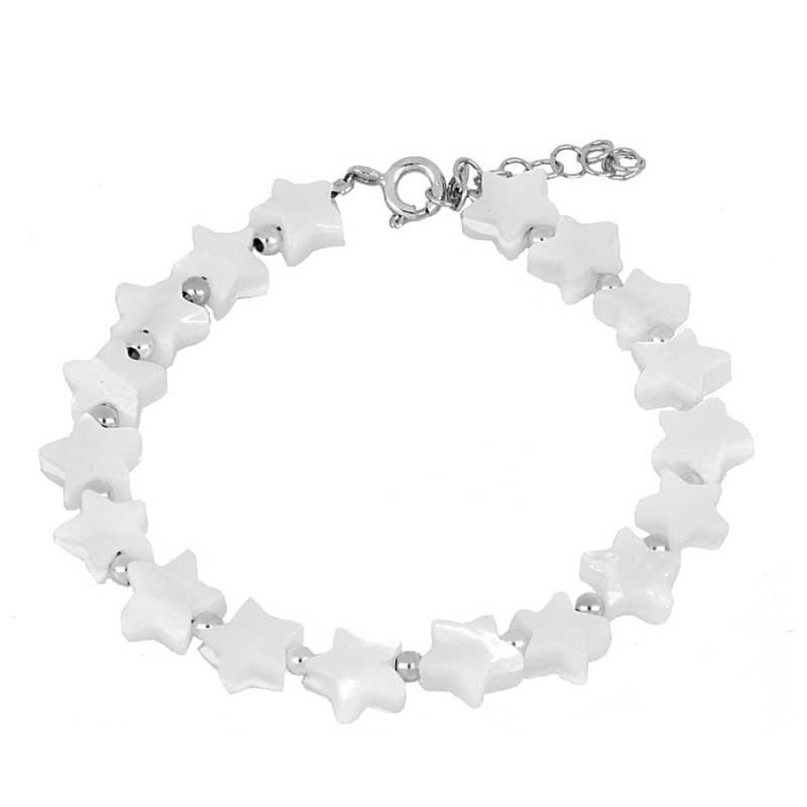 Joyas Plata Joyeria Luis Luna | Pulsera Estrella N Car Plata