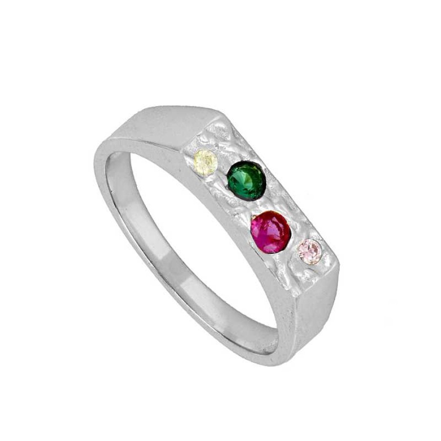 Joyas Plata Joyeria Luis Luna | Anillo Fara N Plata