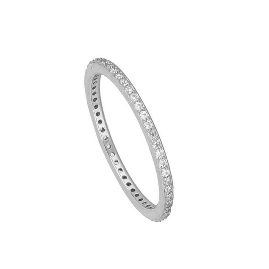 Joyas Plata Joyeria Luis Luna | Anillo Nera White Plata