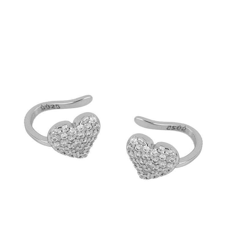 Joyas Plata Joyeria Luis Luna | Ear Cuff Love Plata