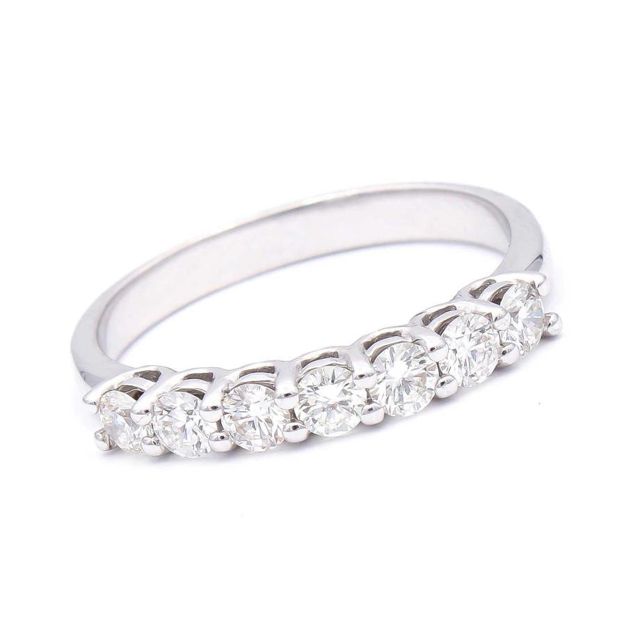 Boda Joyeria Luis Luna | Media Alianza Arely Diamantes 0,63Ct G-Vs Oro Blanco 18K