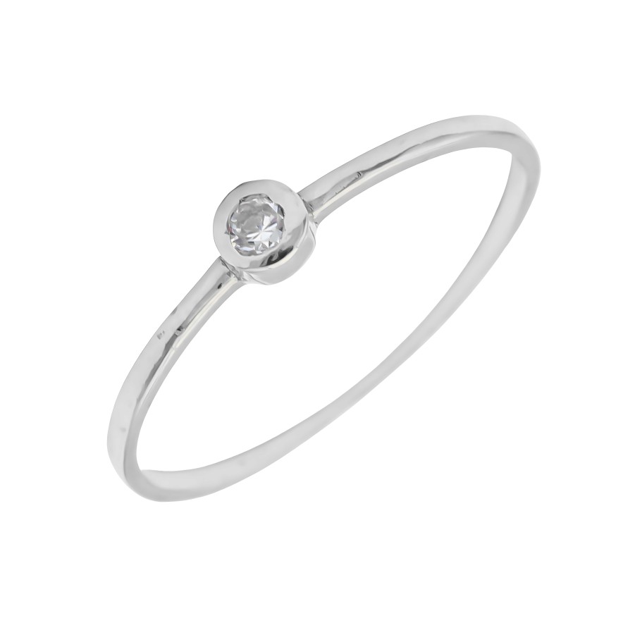 Boda Joyeria Luis Luna | Anillo Chat N Oro Blanco 18K