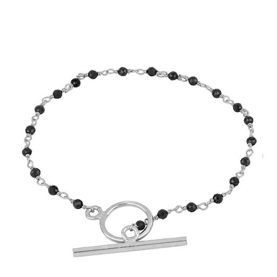 Joyas Plata Joyeria Luis Luna | Pulsera Milos Espinela Plata