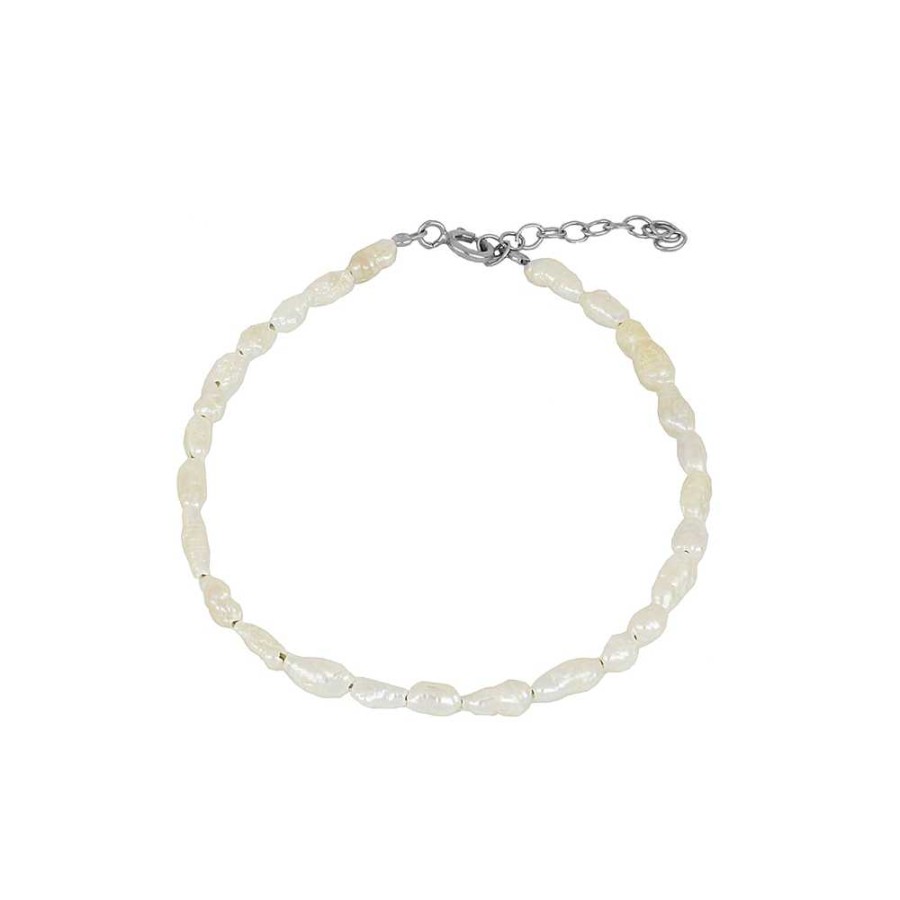 Joyas Plata Joyeria Luis Luna | Pulsera Small Keshy Plata